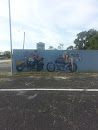 Motorcyclists Mural