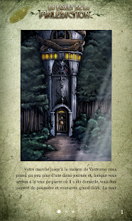 Capture d'ecran de l'application Android The Forest of Doom
