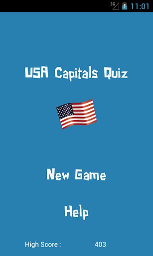 USA State Capitals Quiz