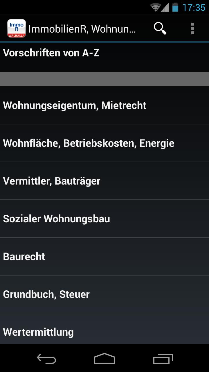 ImmobilienR, WEG Screen 1