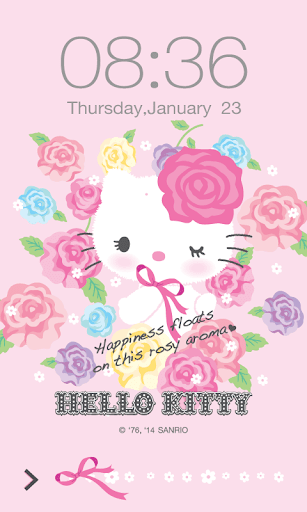 Hello Kitty Aroma Screen Lock