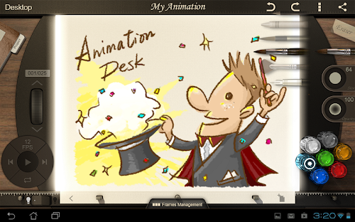 Android application Animation Desk - Sketch &amp; Draw screenshort