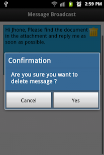 Message Broadcast Screenshots 3