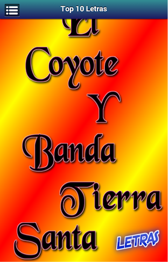 Letras El Coyote Y Banda Tierr