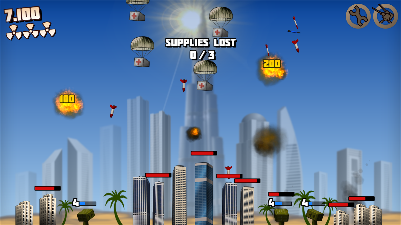    Rocket Crisis: Missile Defense- screenshot  