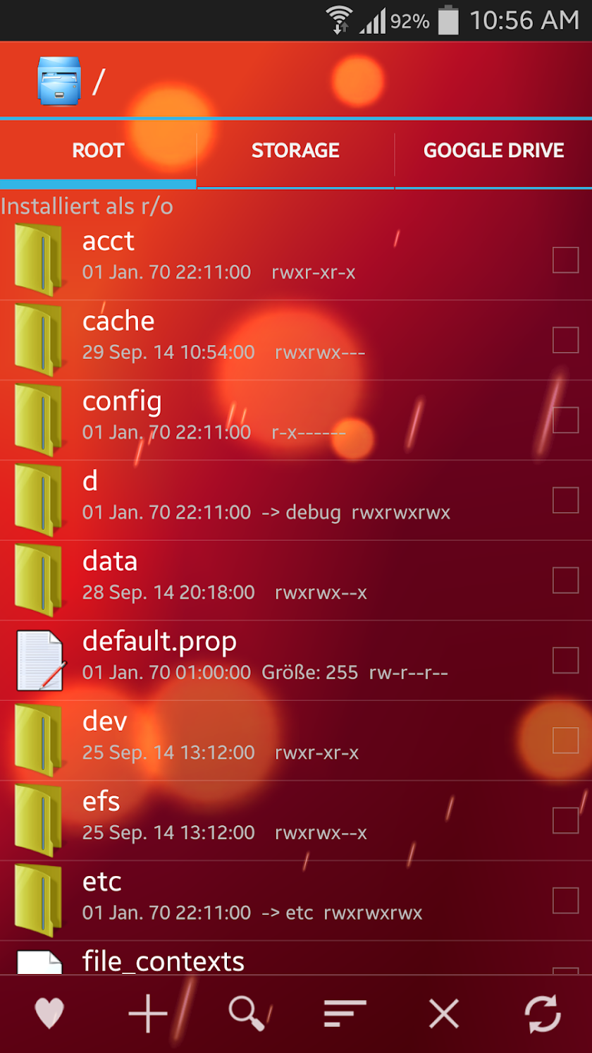 Explorer Screen 2