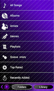 How to download Poweramp Skin Purple Neon 2.1 apk for android