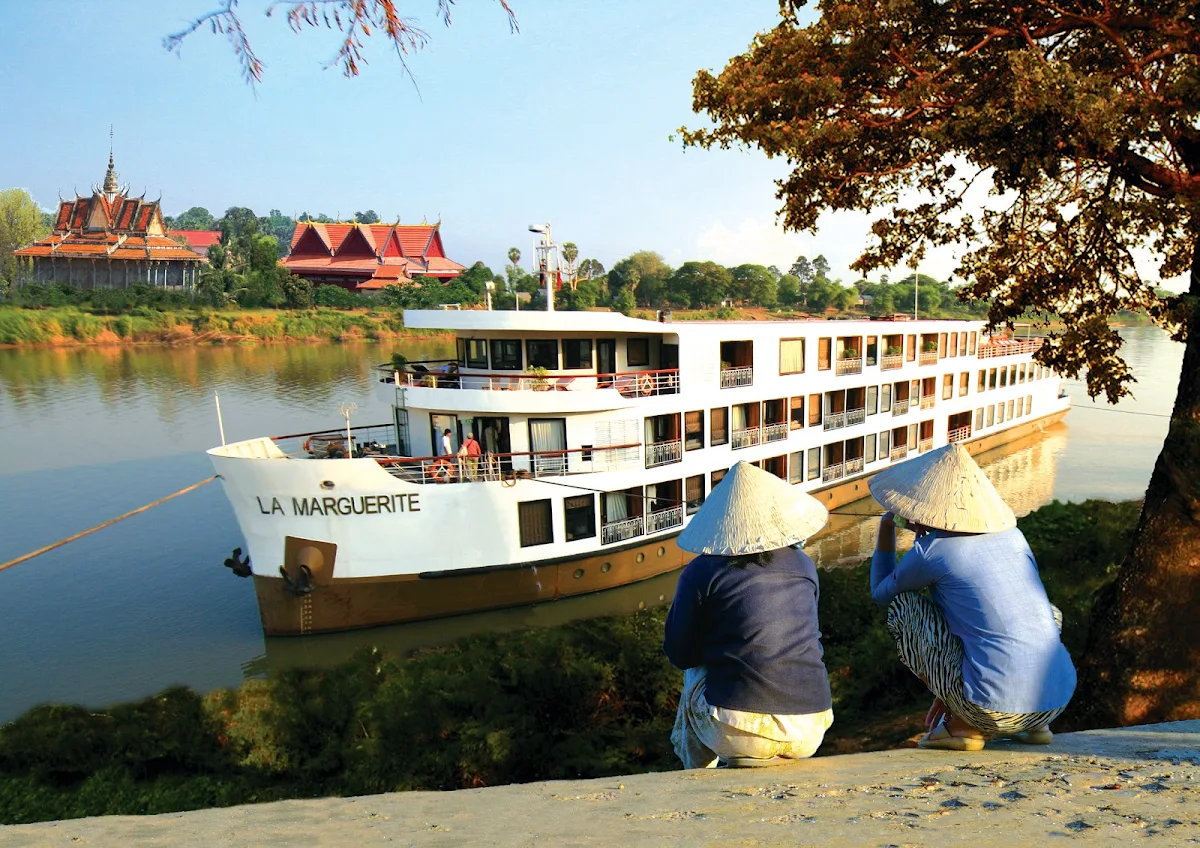 La-Marguerite-on-Mekong-River - AmaWaterways no longer offers cruises on the 92-passenger La Marguerite.