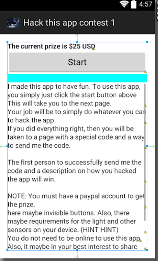 Hack this app contest 1