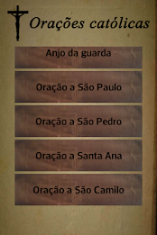 Orações católicas poster 2