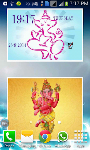 【免費個人化App】Digital Clock Ganesh LWP-APP點子