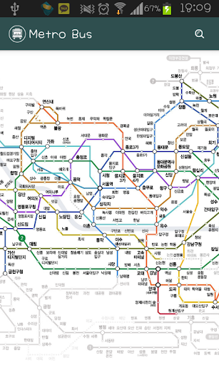 MetroBus in seoul