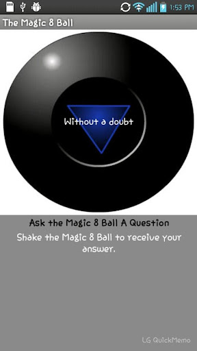 The Magic 8-Ball