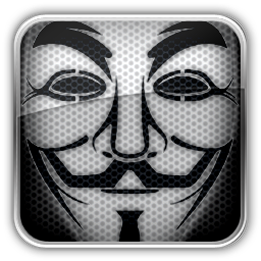 ANONYMOUS FLASHLIGHT LOGO-APP點子