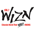 106.7 WIZN logo