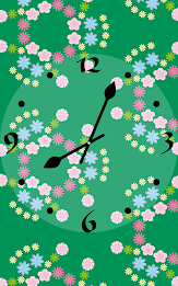 KaleidoscopeClock Flower Free poster 15