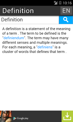 Definition