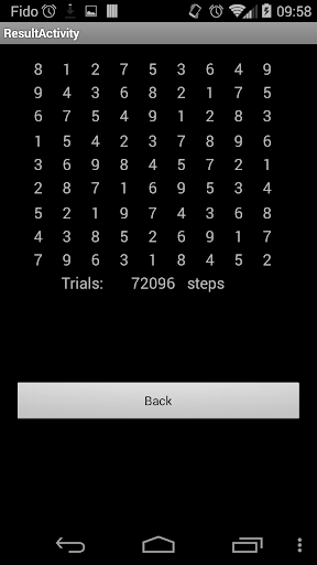 Super Sudoku solver