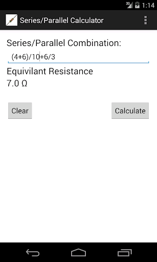 Equivalent Resistance Calc.