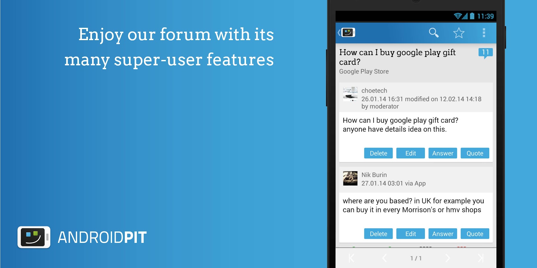 AndroidPIT Apps, News, Forum Android Apps on Google Play