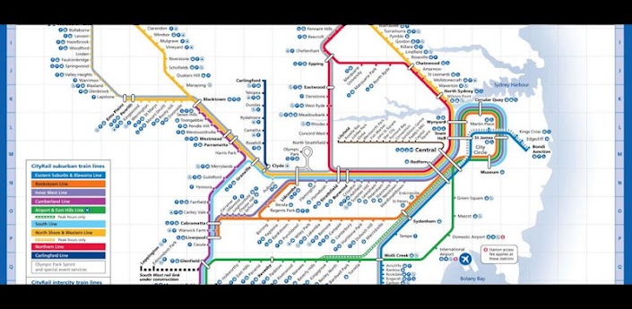Sydney Subway Map https://play.google.com/store/apps/details?id=sydney ...