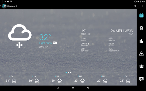 Screenshot 1Weather:Widget Forecast Radar v3.1