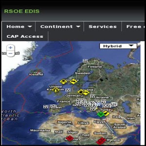 Disaster Tracking Map logo