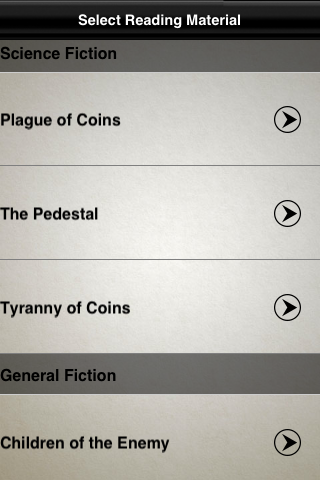Speed Reading Trainer - screenshot