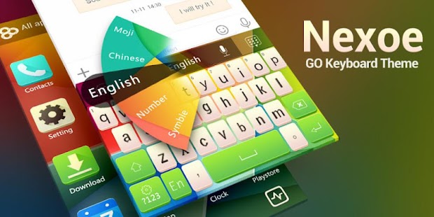 GO Keyboard Nexoe Theme