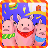 Three piggies: puzzle & fable