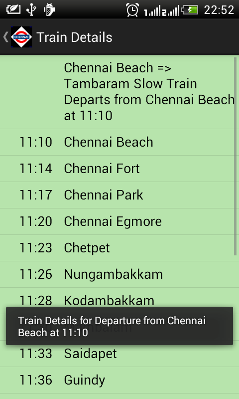 Chennai Local Train Map Free Download