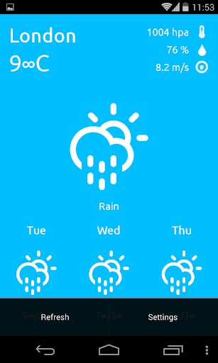 免費下載天氣APP|Instant Weather app開箱文|APP開箱王