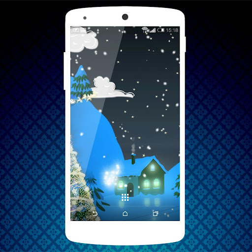 【免費個人化App】Snowfall Live Wallpaper PRO-APP點子