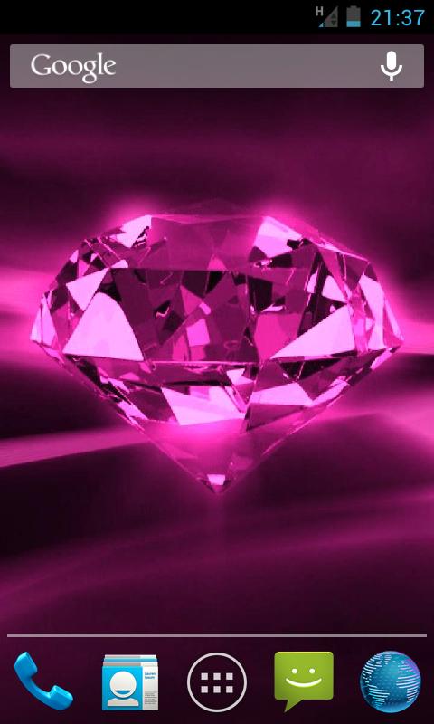 Diamond Live Wallpaper HD Screen 1