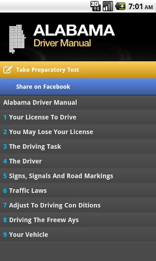 Alabama Driver Manual