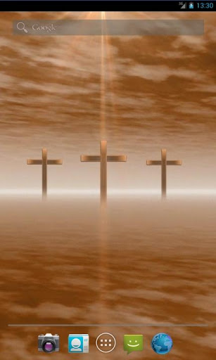 Three Crosses Live Wallpaper