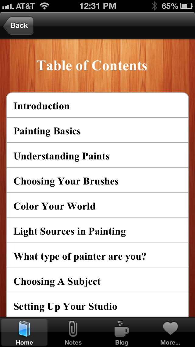 Painting for Beginners Screen 3