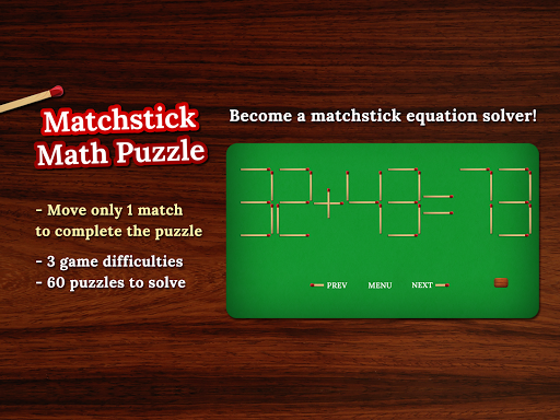 Matchsticks Math - SylvanPlay