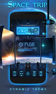 Free Download Space Trip GO Dynamic Theme APK for PC