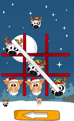 【免費棋類遊戲App】Pig Cow Toe Christmas-APP點子