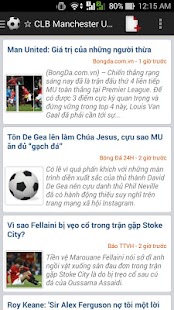 Tin bóng đá tổng hợp Screenshots 0