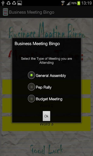 【免費休閒App】Business Meeting Bingo-APP點子