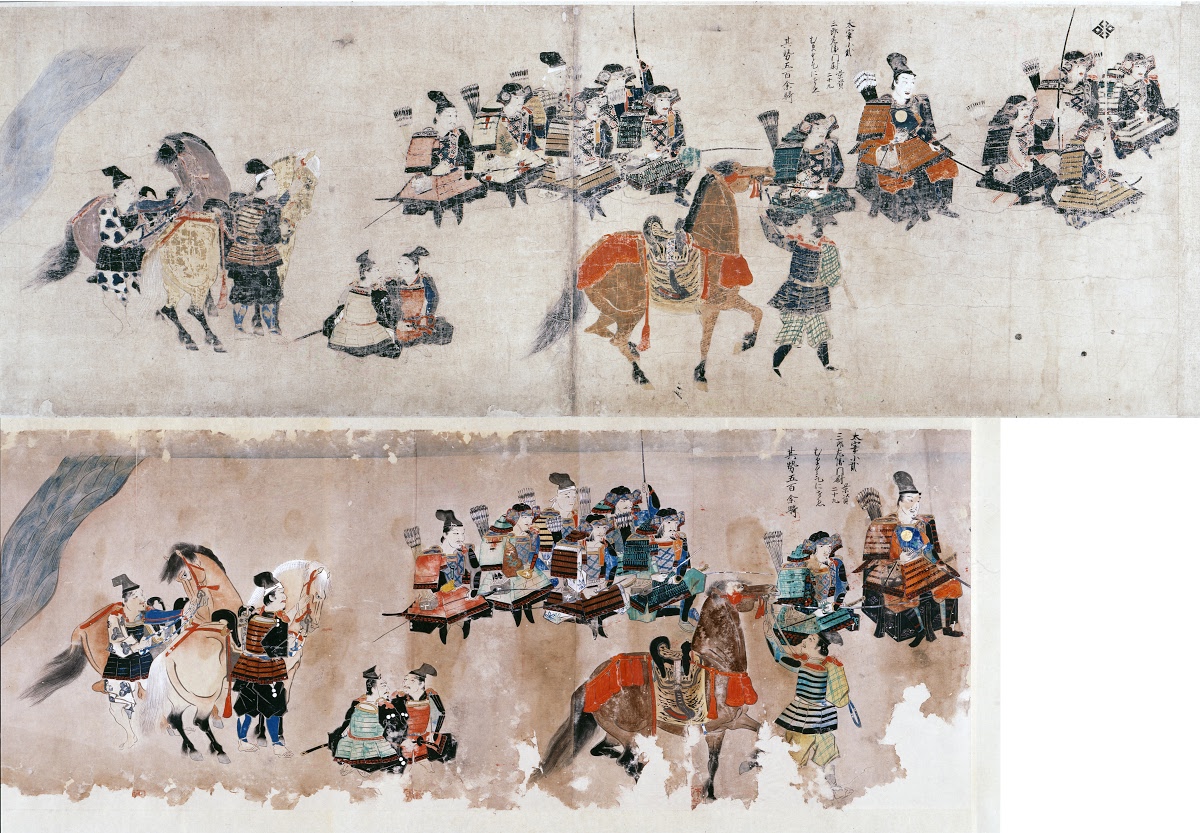 Copy Of Picture Scroll Of Mongolian Invasion Koyama Kawakage And Kihara Motokata Google Arts Culture