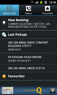 ComfortDelGro Taxi Booking