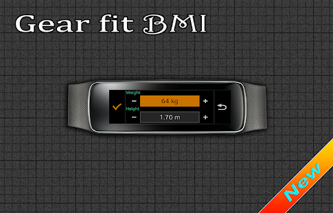 BMI for Gear Fit Screenshots 2