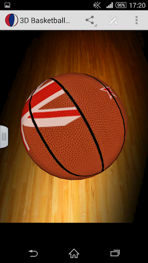 【免費個人化App】3D Basketball New Zealand-APP點子