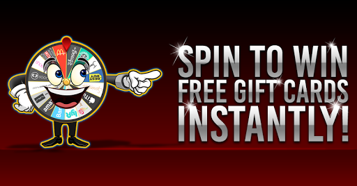 Gift Card Prize Wheel Top Slot