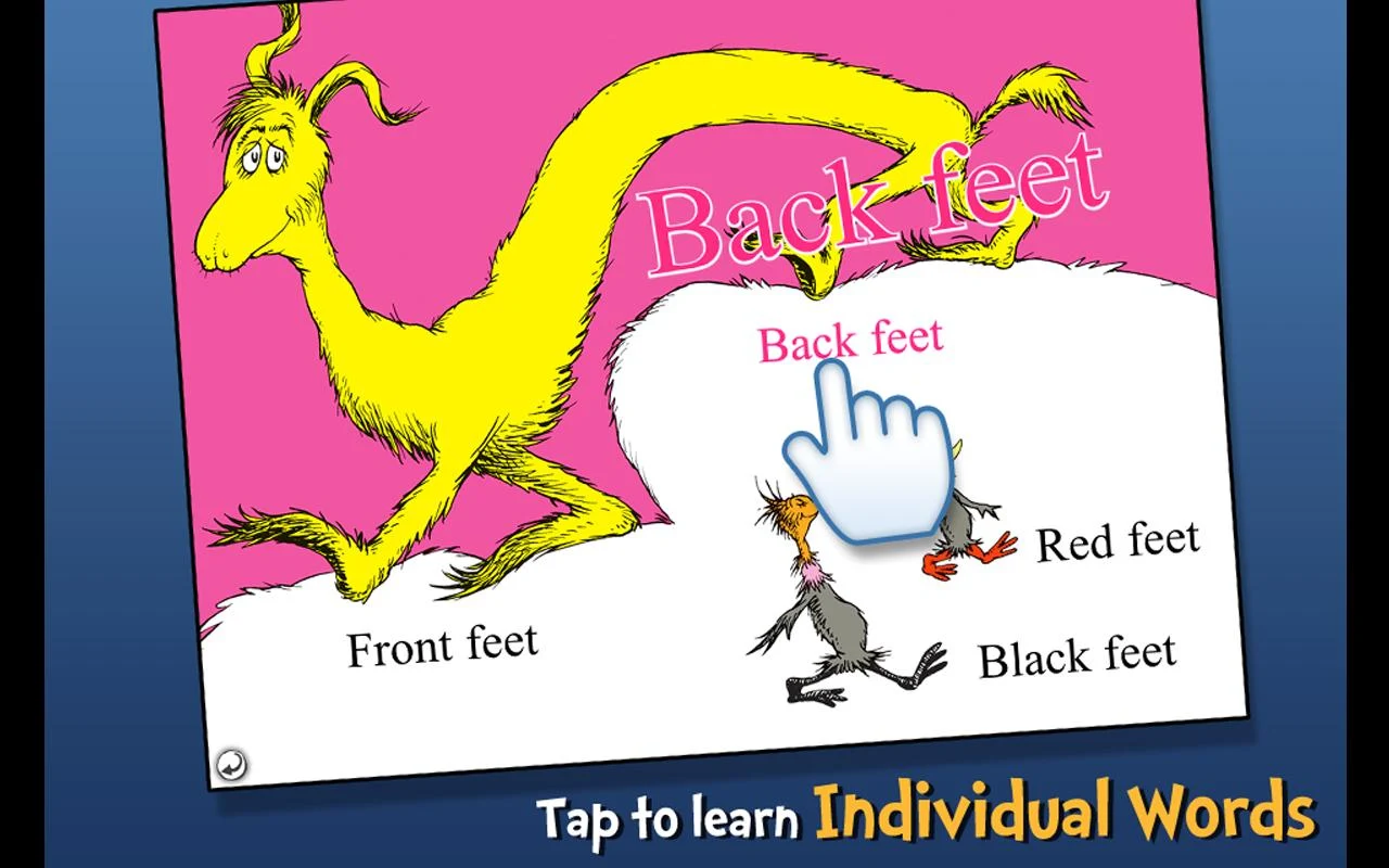   The FOOT Book - Dr. Seuss- screenshot  