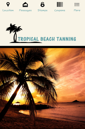 Tropical Beach Tanning