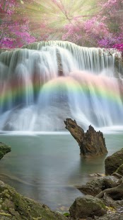 download Air terjun latar belakang HD free